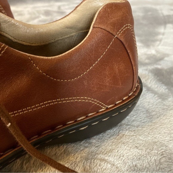 Red Wing Lace Up Oxford Style 4933 Leather Pecan Brown Shoes Size 9.5B - Picture 12 of 16